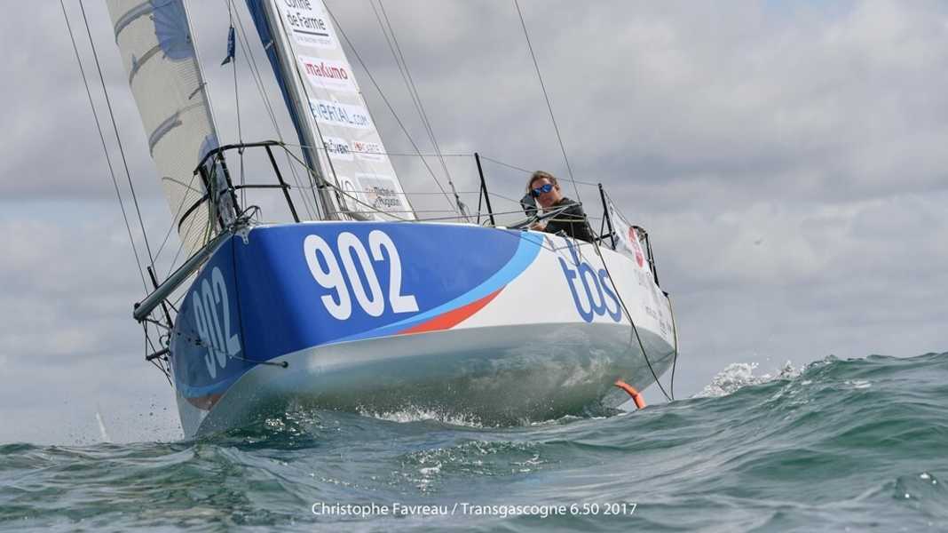 Mini 6.50 - Transgascogne: First solo victory for Clarisse Crémer
