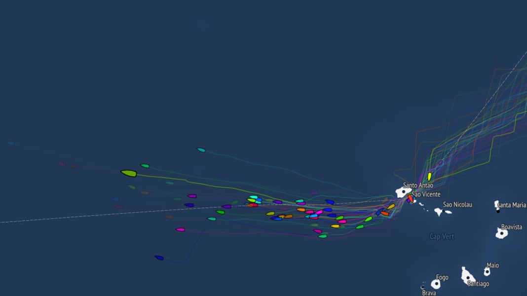 Mini-Transat 2017: finalmente la rotta ovest - pit stop per Andreas Deubel