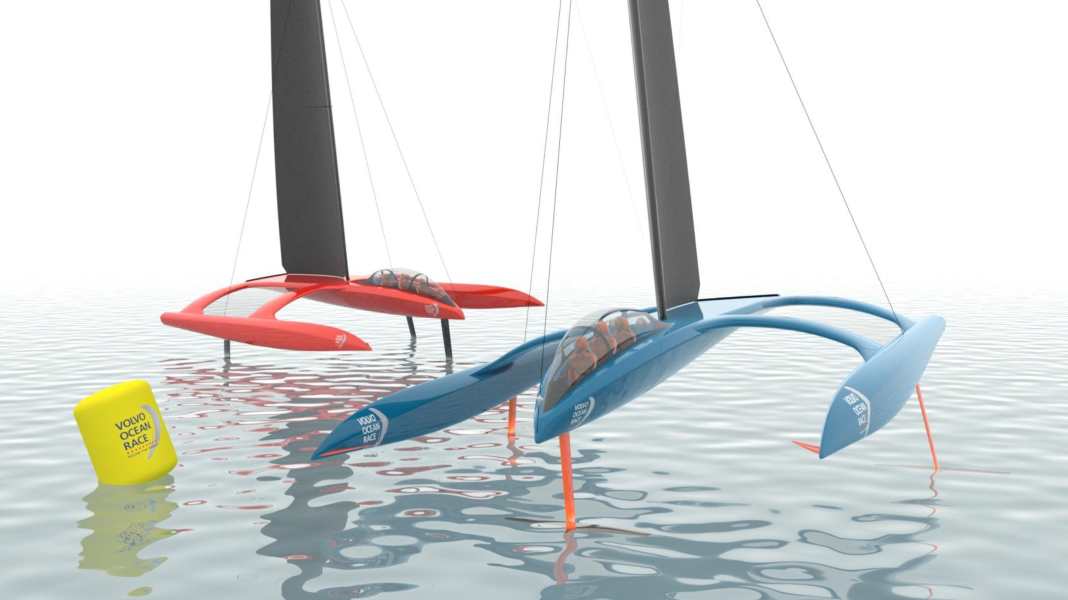 Volvo Ocean Race: Design of the future: flying spaceships