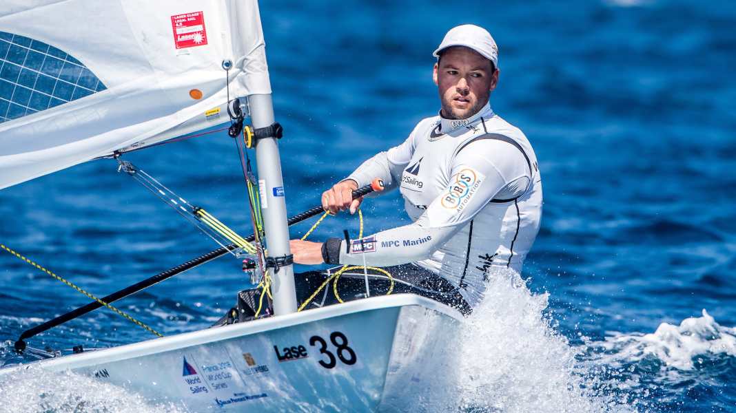 Sailing World Cup Hyères: Schwere Tage in leichten Winden