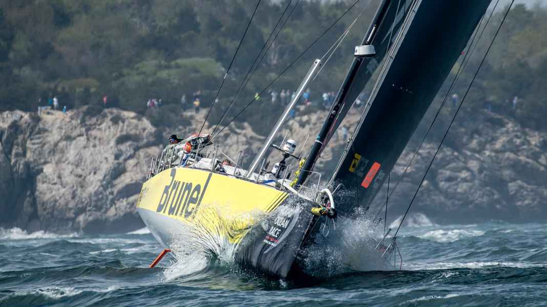 Volvo Ocean Race: Fliegende Holländer: Team Brunel mit Blitzstart in Etappe 9