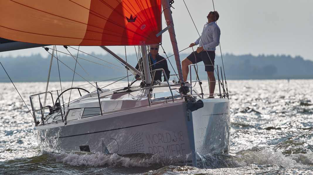 Le prime foto di navigazione: Hanse 348: un nuovo bestseller?
