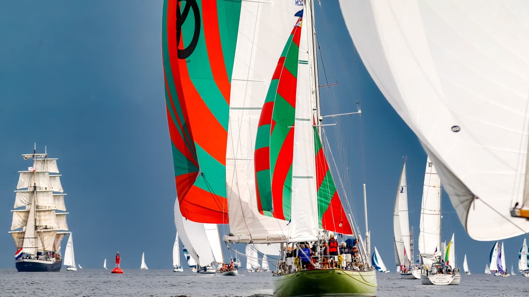 Kieler Woche: Rekordflotte feiert 125 Jahre Aalregatta