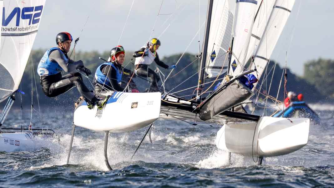 Kieler Woche: Kräftemessen im Starkwind auf der Förde