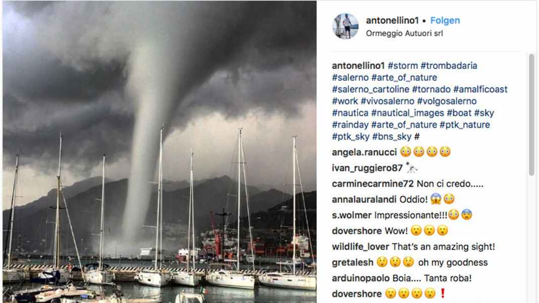 Intempéries : des trombes d'eau dévastent la marina
