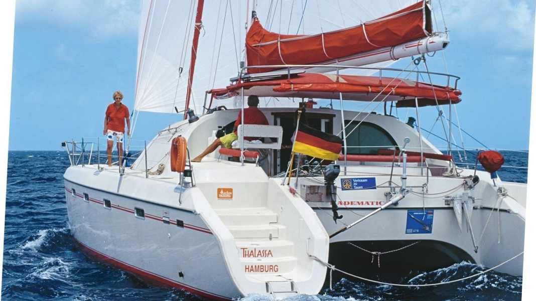 Blue water: Bobby Schenk's "Thalassa" is travelling the world again
