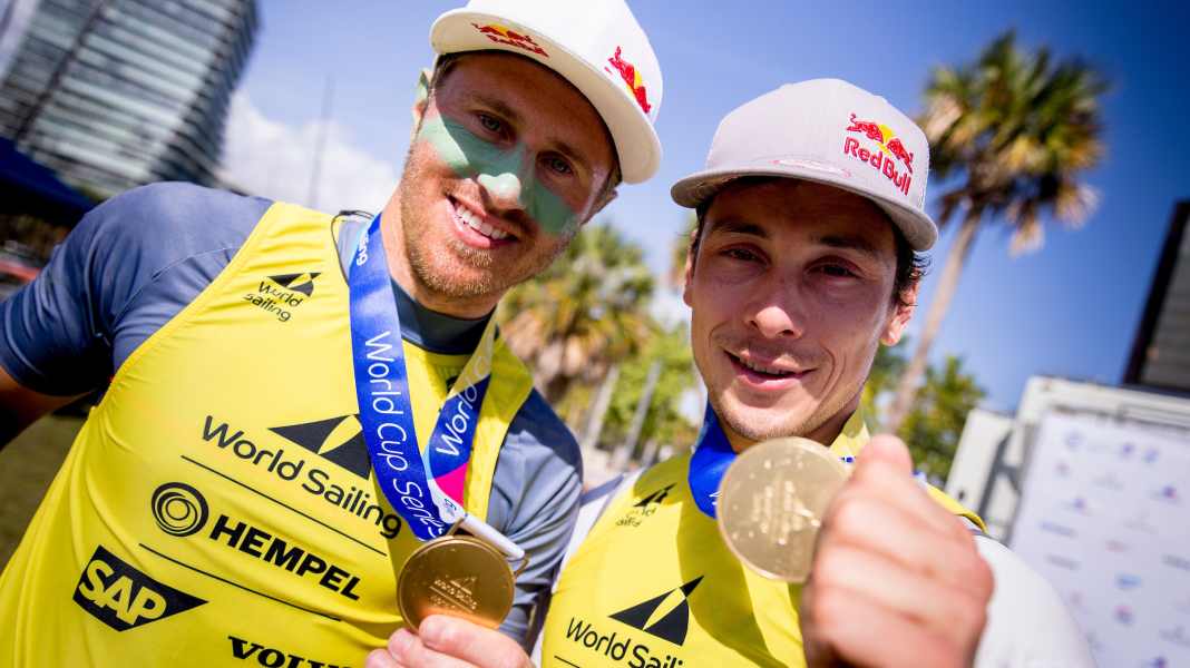 Segeln olympisch: Weltcup-Gold für die Bronzemänner in Miami