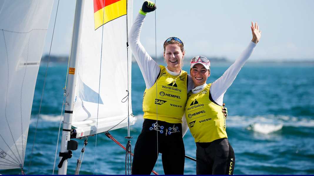 Olympic sailing: 470 sailors win gold and silver off Miami