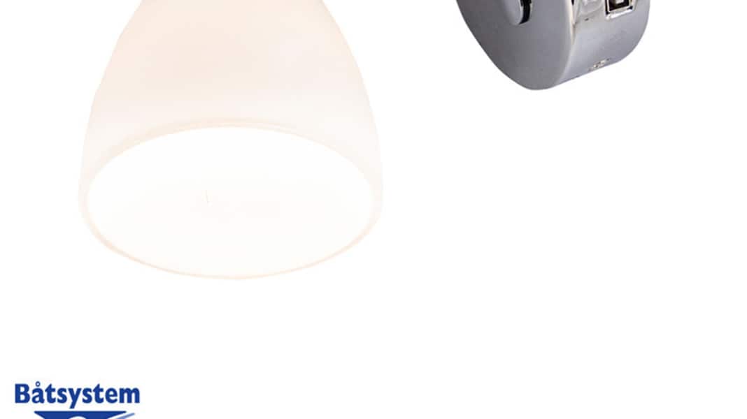 Lighting: LED lights with USB socket