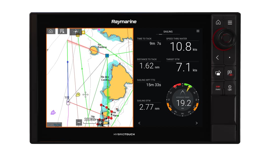 Navigation: Raymarine Lighthouse 3.9: die Rückkehr der Segelfunktionen