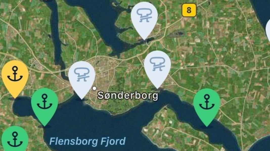 Navigazione: Cercate e valutate gli ancoraggi con l'app della guida dell'area