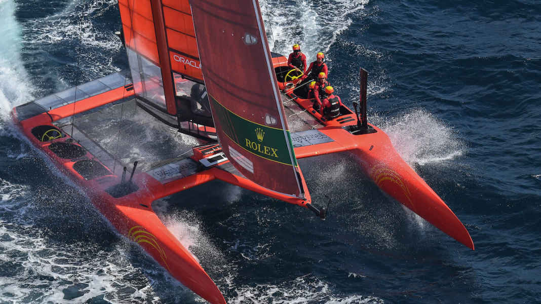 Regatta: SailGP celebrates Hollywood premiere in the espionage thriller "Tenet"