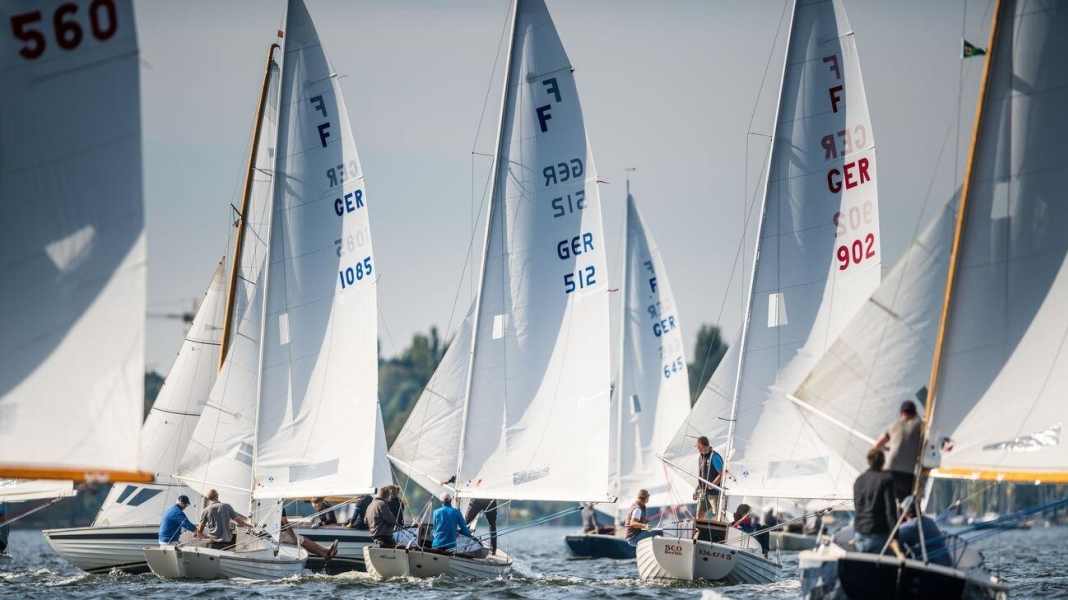 Folkeboot: Folkboats: International German Championship in Berlin