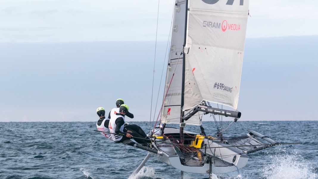 69F Academy: Like little America's Cupers: monohull foiling for everyone
