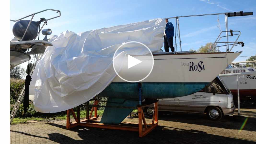 Winter storage tips: Winterising #2: How it works with the tarpaulin