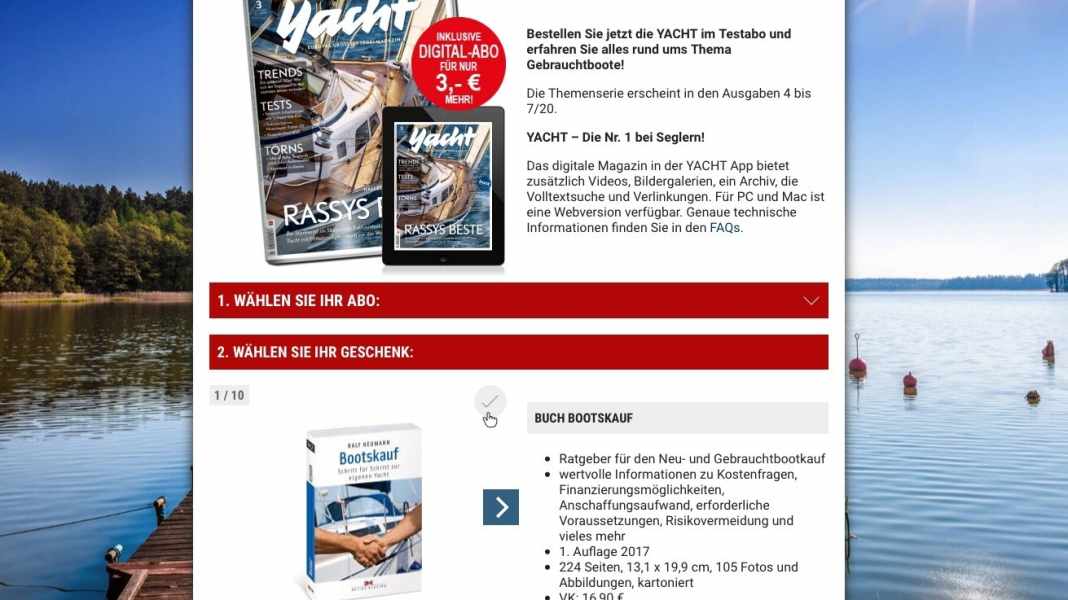 YACHT-Test: Used boat test, part 1: What to do with 40,000 euros?