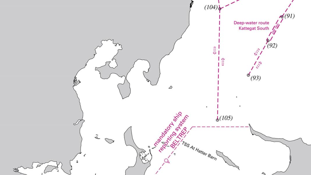 Navigation: Route Sierra: New shipping route in the Kattegat