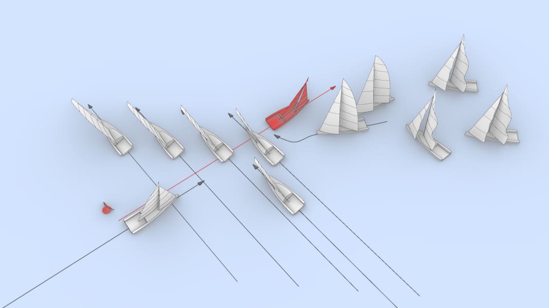 Regatta: Der Torstart – eine Wettfahrt ohne Wettfahrtleitung