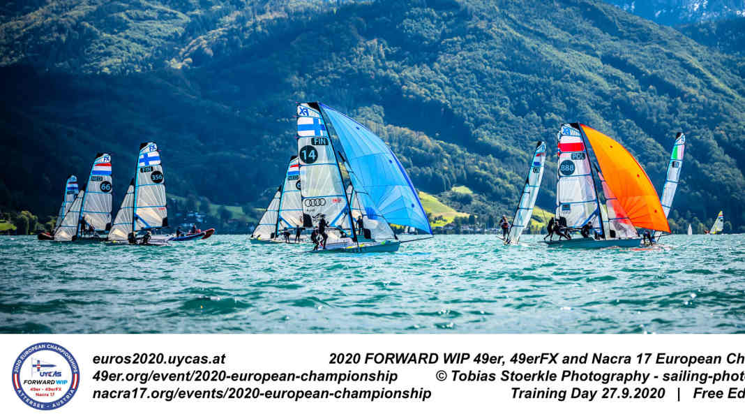 Vela olimpica: l'equipaggio dello skiff Lutz/Beucke domina gli Europei di Attersee a metà tempo
