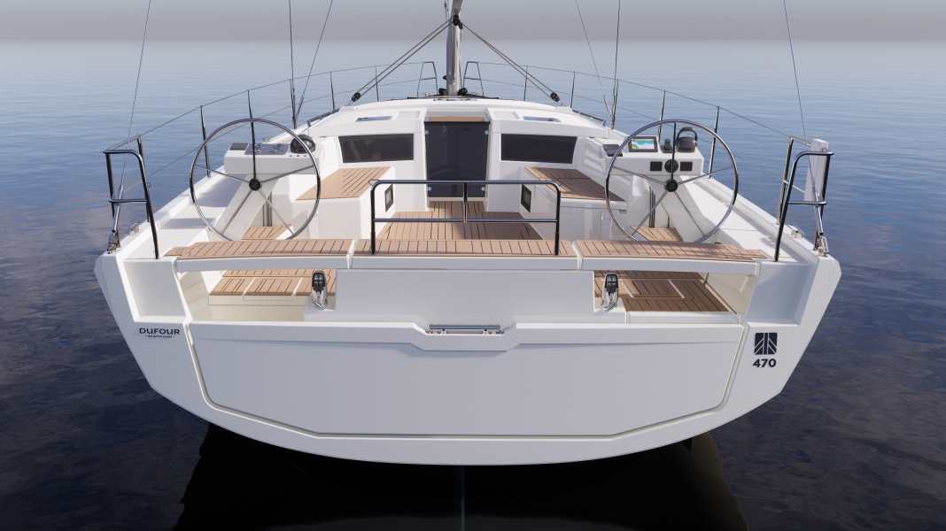 New boats: Dufour 470: fresh shapes and even more variants