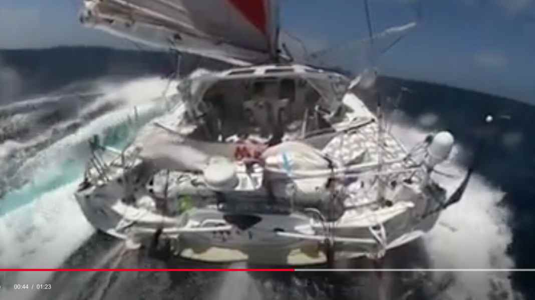Regatta: Vendée Globe: What you can read from a wake