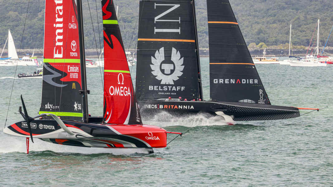Christmas Race: America's Cup: Die Briten haben ein Speed-Problem