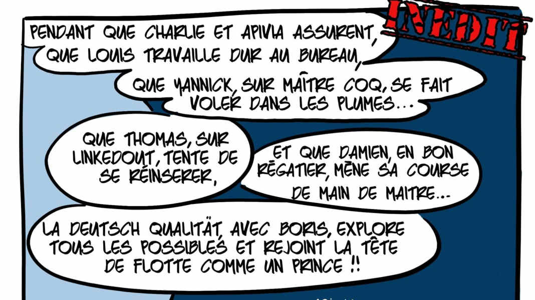 Vendée Globe: "La Deutsch Qualität": Boris Herrmann als Comic-Held