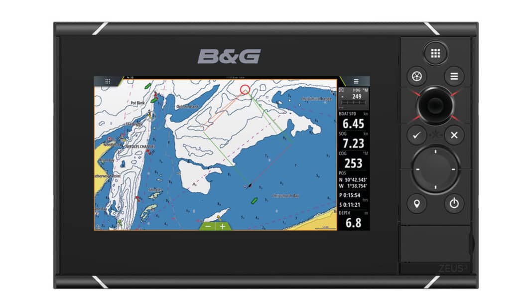 Navigation : Résistant à la mer : traceur de cartes même sans écran tactile