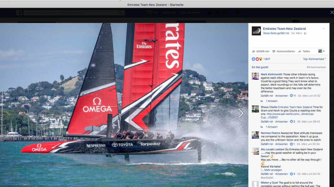 America's Cup: The Kiwis are coming