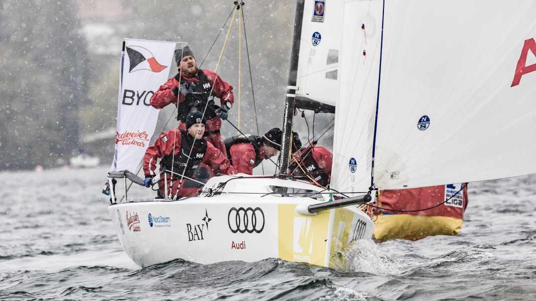Bundesliga: "Es schneit! Es hat Wind!"
