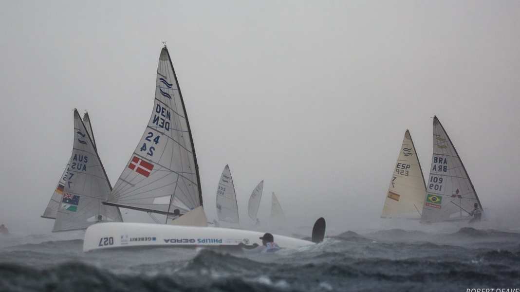 Sailing World Championship: Stormy Finn encounter with a Danish front
