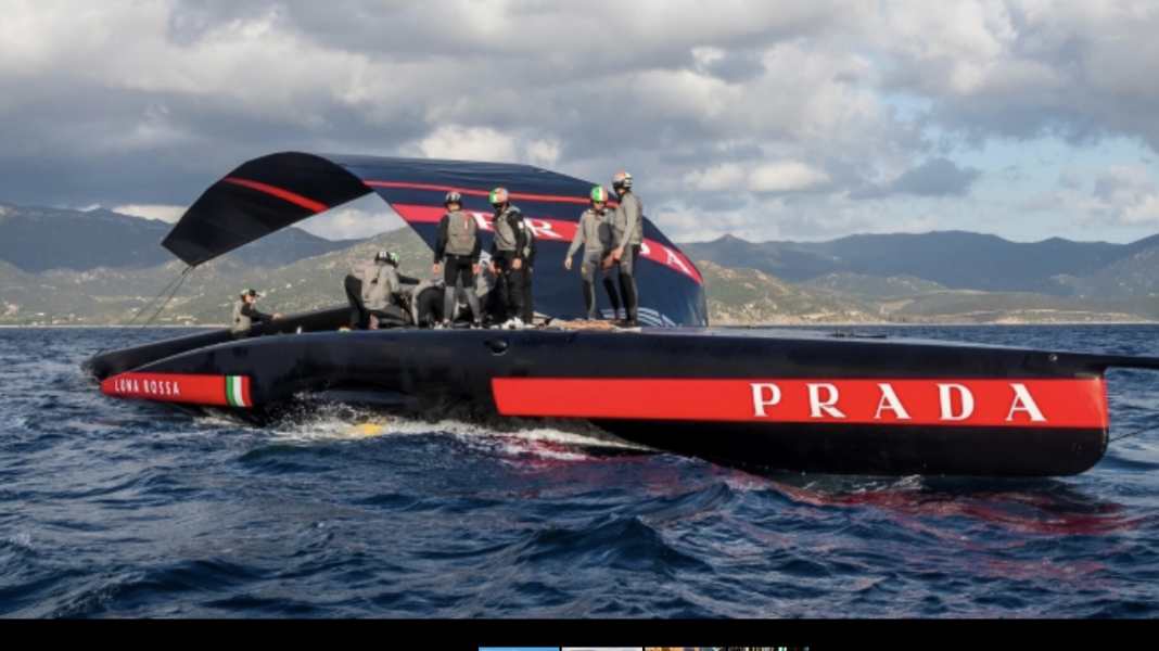 America's Cup : les Italiens à l'épreuve : Mât brisé sur "Luna Rossa" !