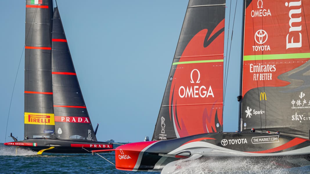 Regatta: America's Cup: Teams auf Augenhöhe, Halbzeitbilanz 3:3