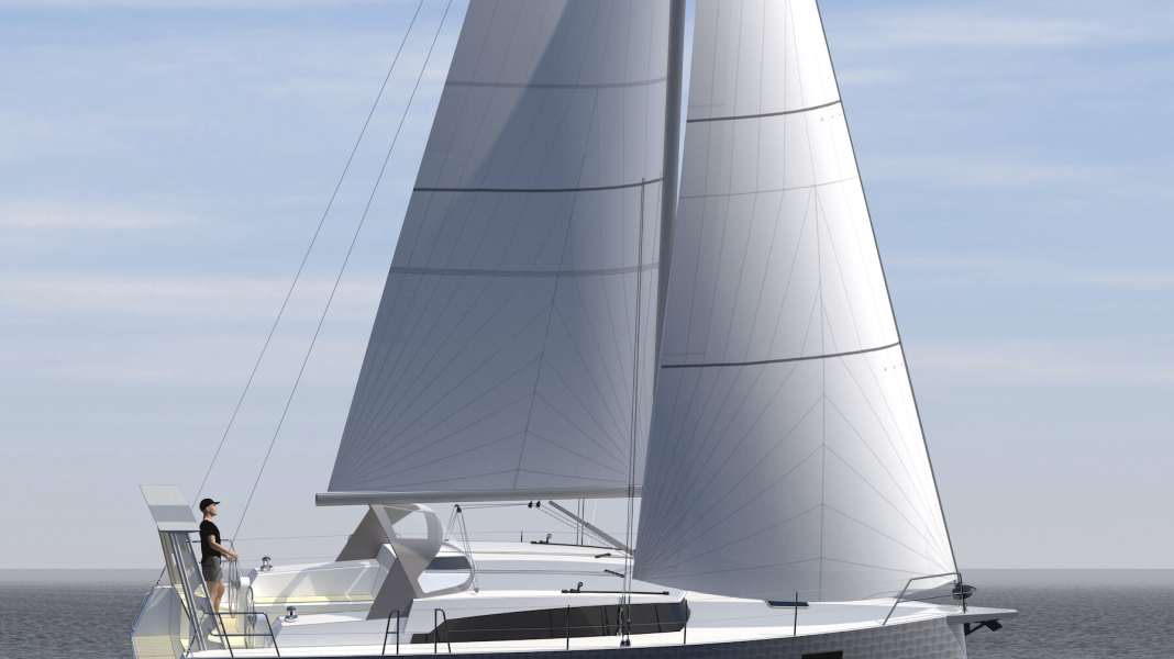 New yachts: Ovni 370: strong hull, pretty core