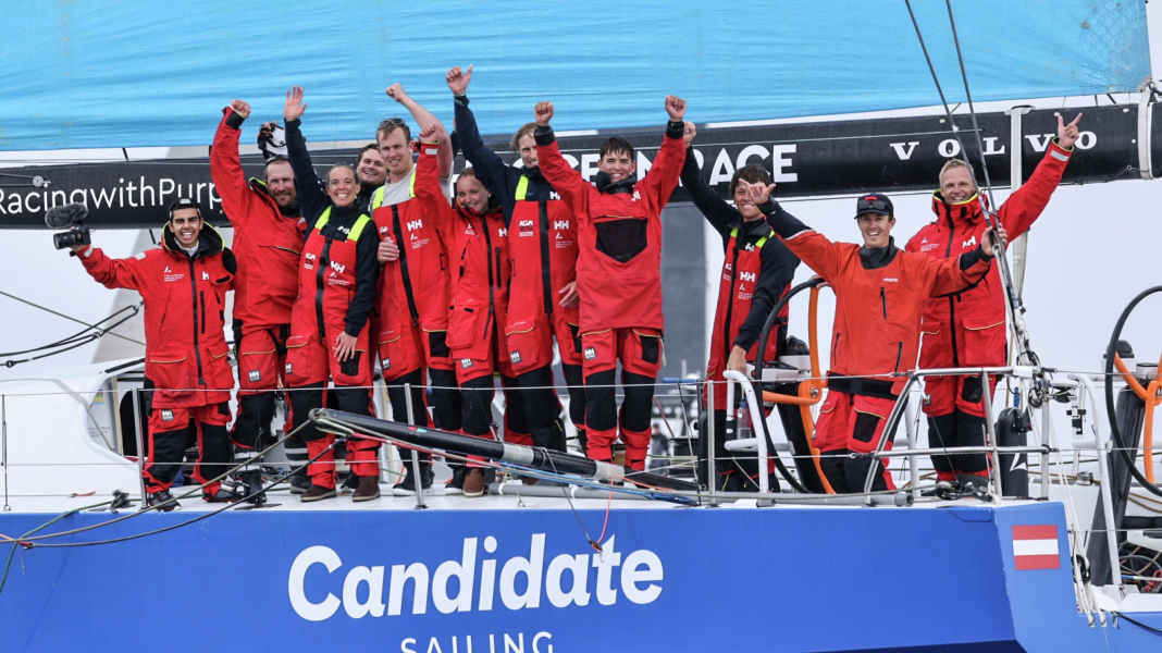 Ocean Race Europe: Doldrums thriller in the finale of leg one: opening victory for Austria, Offshore Team Germany in fourth place