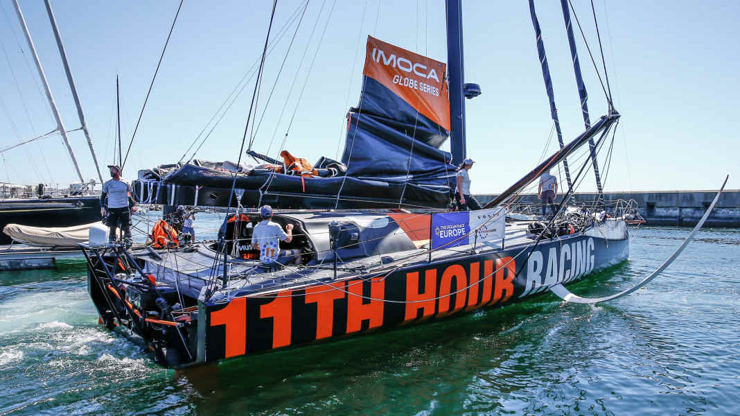 Die zweite Etappe der Ocean-Race-Europe-Premiere läuft: Team 11th Hour Racing mit Neustart nach Kollisionsschock