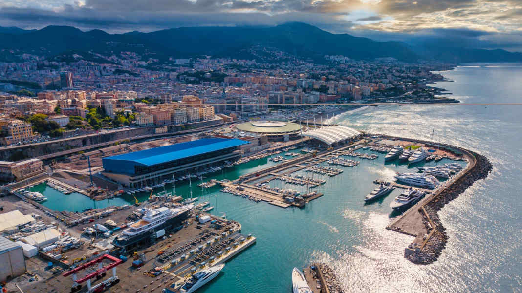 Neue Marina in Genua