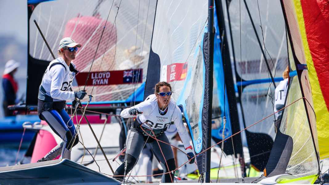 Brilliant final spurt for the German Sailing Team in Enoshima: All or nothing? Everything is possible!