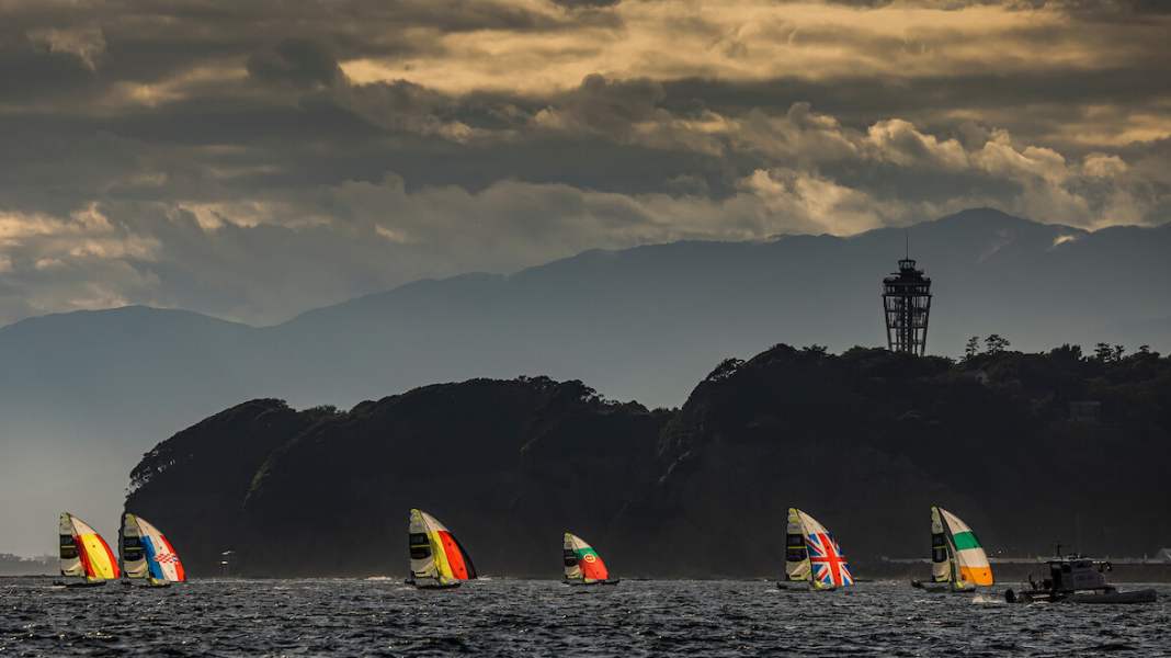 Die dreifache Medaillenchance bei der Olympia-Regatta: Showtime auf Kurs Enoshima!