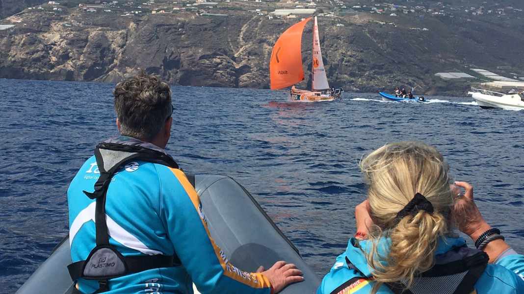 Regatta: Melwin Fink gewinnt die erste Etappe des Mini-Transat!