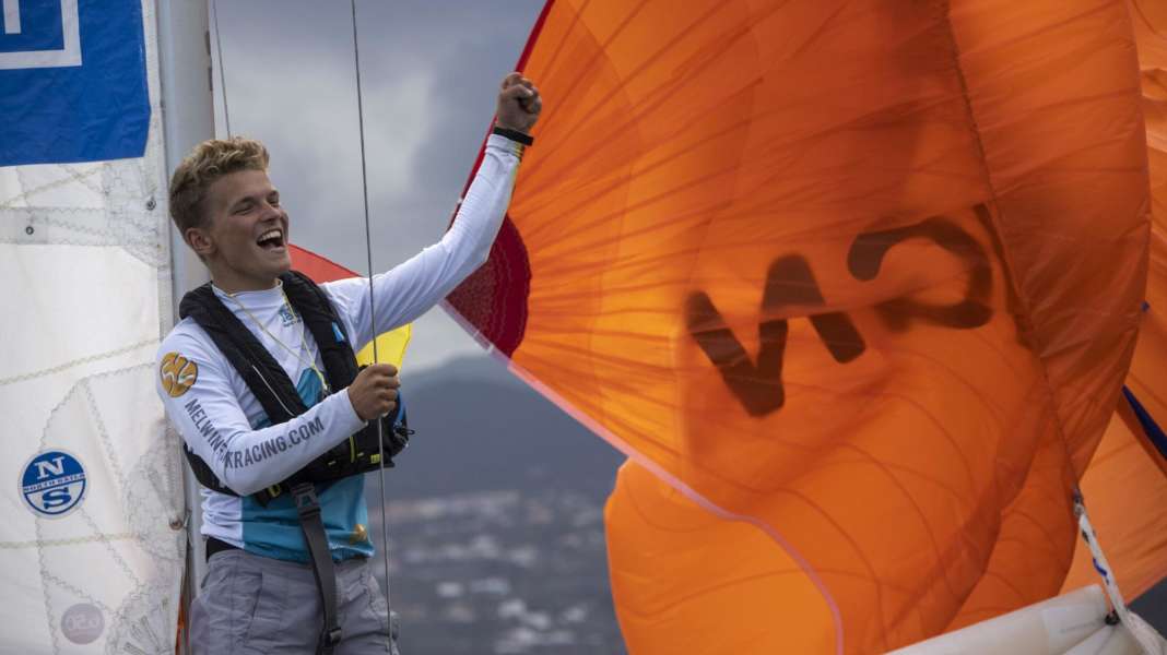 Mini-Transat 2021: immagini dell'arrivo di Melwin Fink - "È pazzesco!".