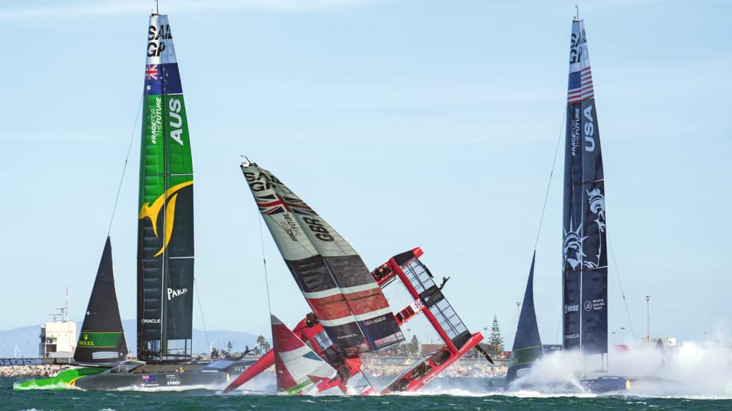 Der SailGP zu Gast in Andalusien: Nach Kenterserie der Konkurrenz: Australien siegt in Cádiz