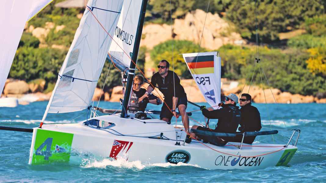 La Sailing Champions League célèbre sa finale au large de Porto Cervo : victoire de la Finlande, troisième place pour le Flensburger Segel-Club