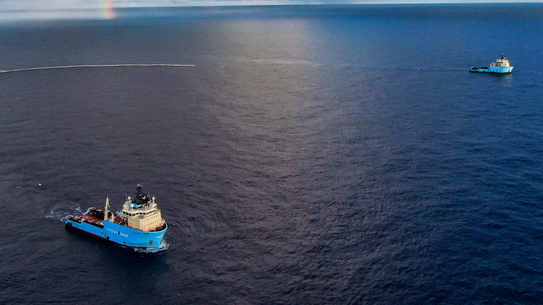 The Ocean Cleanup: Huge catch: tonnes of plastic waste in the net