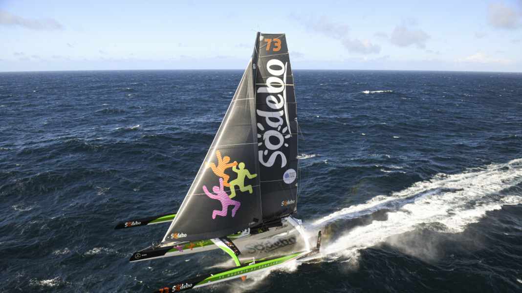 15. Transat Jacques Vabre: Gigant "Sodebo Ultim 3": flügellahm nach "Ufo"-Kollision