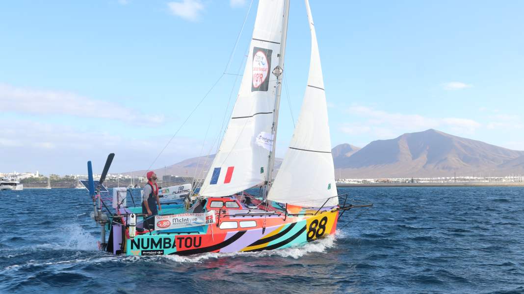 Globe 5.80 Transat: traguardo di tappa raggiunto nella regata oceanica nel mini autocostruito