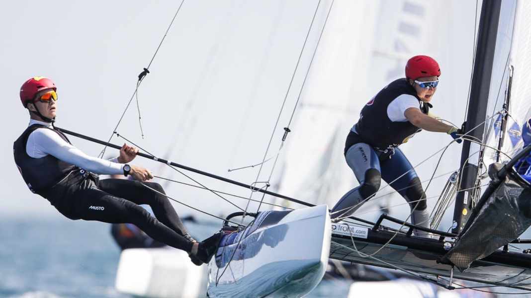 Germany's Olympic aces on course for medals at the World Championships: Brilliant half-time results in Oman
