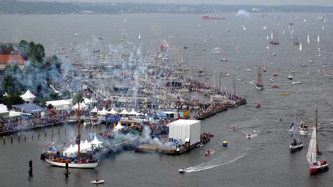 Kiel's comeback in The Ocean Race: The Ocean Race sets course for Kiel: "Fly-By" for the fans