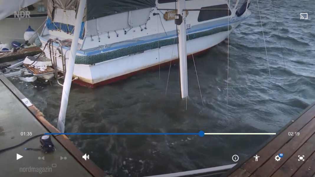 Intempéries : Ouragan "Nadia" : les plaisanciers s'en tirent à bon compte