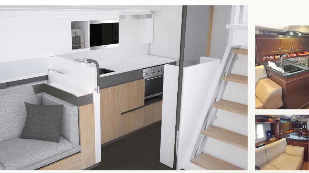 Modernisation: Refitting the interior of a yacht offers many possibilities